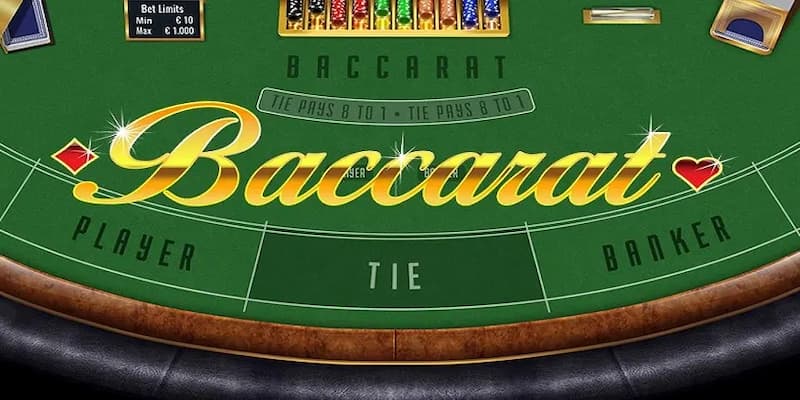 Các loại cược phổ biến trong cách chơi bài baccarat